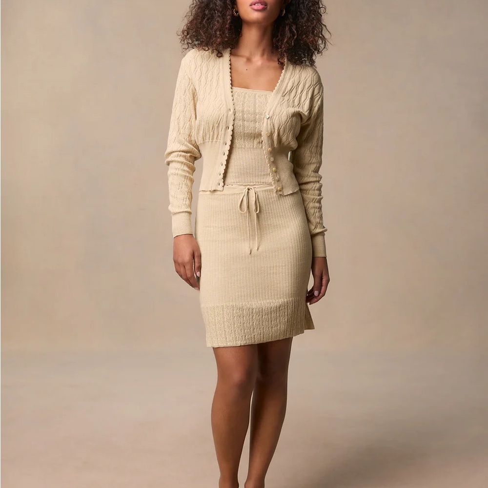 Rouje Ismael knit skirt